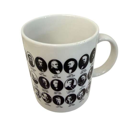 Other - Unbranded US Presidents Coffee Mug Unisex OS White Black Reagan Era History